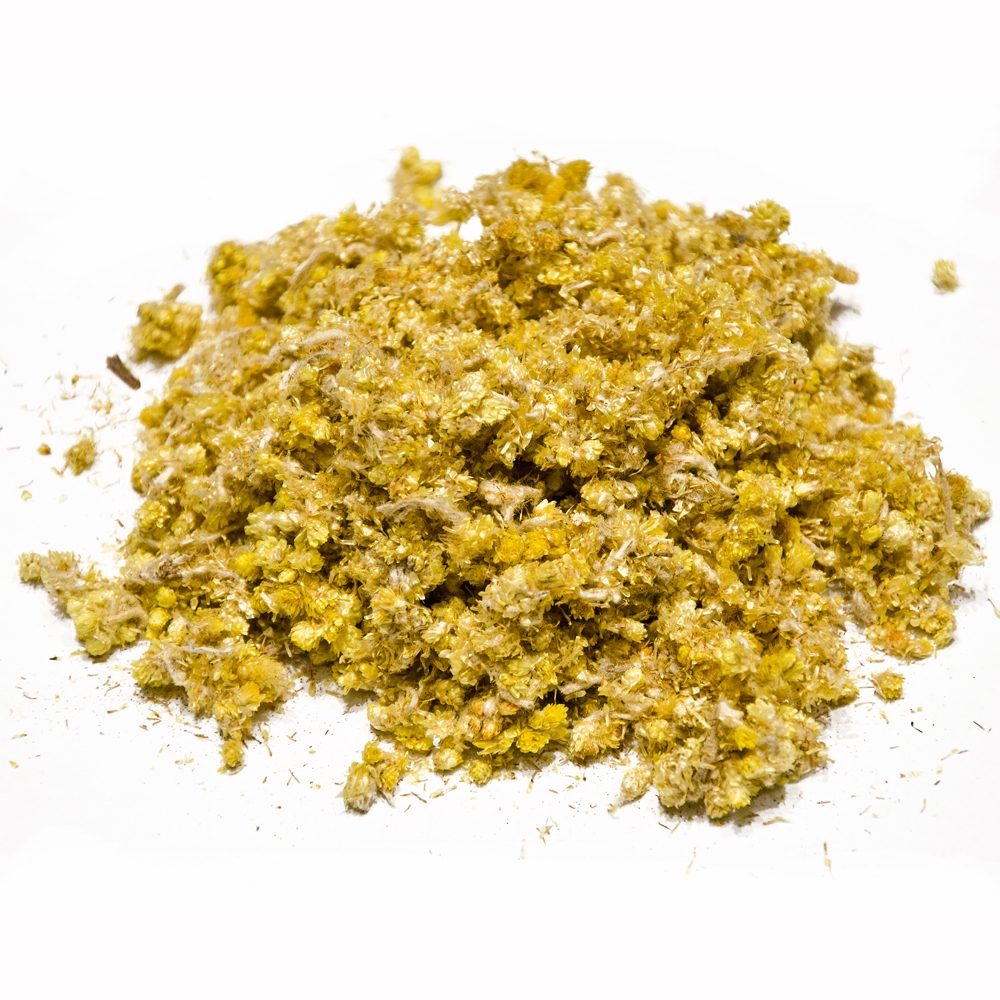 Kréta Elichryso virágai. 30g.